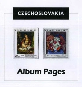 Czechoslovakia CD-Rom Stamp Album 1918-2022 Color Illustrated Album Pages - Picture 1 of 1