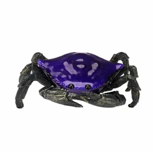 CRAB Nautical Tiffany Style Glass Lamp Night Light New B4 - Picture 1 of 1