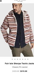 Rag and bone Mens Sherpa Tactic Natural jacket. XXL. $395 - Picture 1 of 8