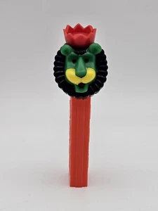 Vintage Pez Ruggito Il Leone Occhi Rossi Corona Stelo Senza Piedi 3.4 Austria Circo RARO - Foto 1 di 12