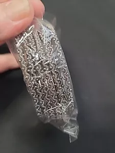 7 Bangels Set ,steel,wavey pattern, 2 1/2" - Picture 1 of 5