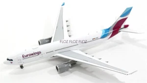 JC Wings Eurowings para Airbus A330-200 D-AXGA Edición Limitada 1:400 Preconstruido - Imagen 1 de 7
