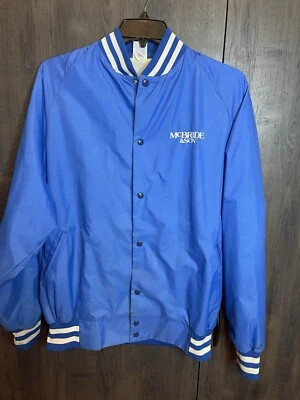 Vintage USA Made McBride & Son Jacket Adult 2XL Blue - Image 1 of 4