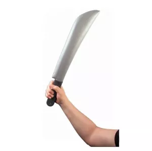OVERSIZED 21" GIANT MACHETE Hollow Plastic Knife Costume Horror Prop Fake Weapon - Picture 1 of 5