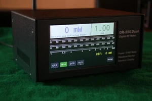 DR-250Dual 2KW Power/SWR Meter 5" Touch screen with Dual Input option - Picture 1 of 10