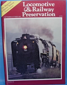 REVISTA DE CONSERVACIÓN DE LOCOMOTORAS Y FERROCARRILES EDICIÓN #22 SEPTIEMBRE/OCTUBRE 1989 - Imagen 1 de 2