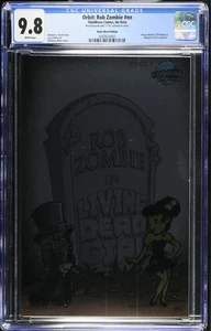 LIMITED TO 10 FAME ROB ZOMBIE LIVING DEAD GIRL METAL COVER CGC 9.8 - Picture 1 of 2
