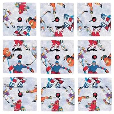 B. Dazzle-Hockey-9 Piezas Scramble Rompecabezas Cuadrado-Desafiante Rompecabezas para Foto 1 de 4