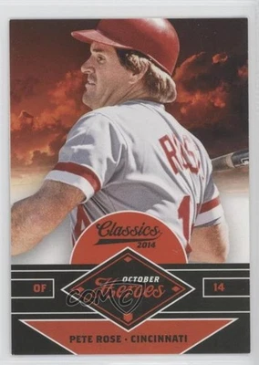 Panini Classics October Heroes 2014 Pete Rose #24 Foto 1 de 2