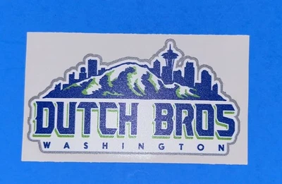 Dutch Bros Rare Washington Sticker - Image 1 of 2