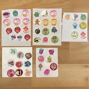 Vintage Trend Scratch & Sniff Stickers + Others STILL SMELL!! Mixed Sheets - Picture 1 of 6