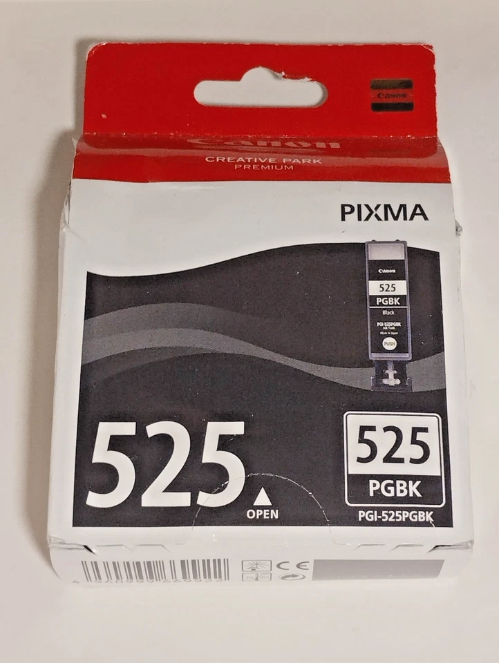 Cartucho de tinta Canon, negro, PGI-525 PGBK, PIXMA, 100 Foto 1 de 1