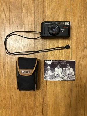 Lente Canon Sure Shot TeleMax 38/70 com estojo de transporte, filme e manual! FUNCIONA - Imagem 1 de 4