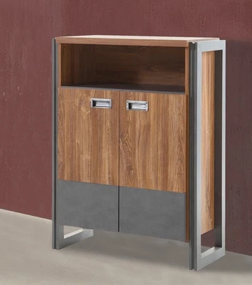 Kommode Anrichte Sideboard Schrank Detroit 75cm stirling oak schiefer 874921 - Bild 1 von 3