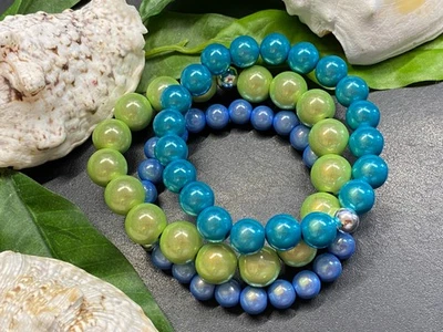 3St. Armband Miracle Beads Gr. M Acryl Strass Magic Beads #1044-11 - Bild 1 von 2