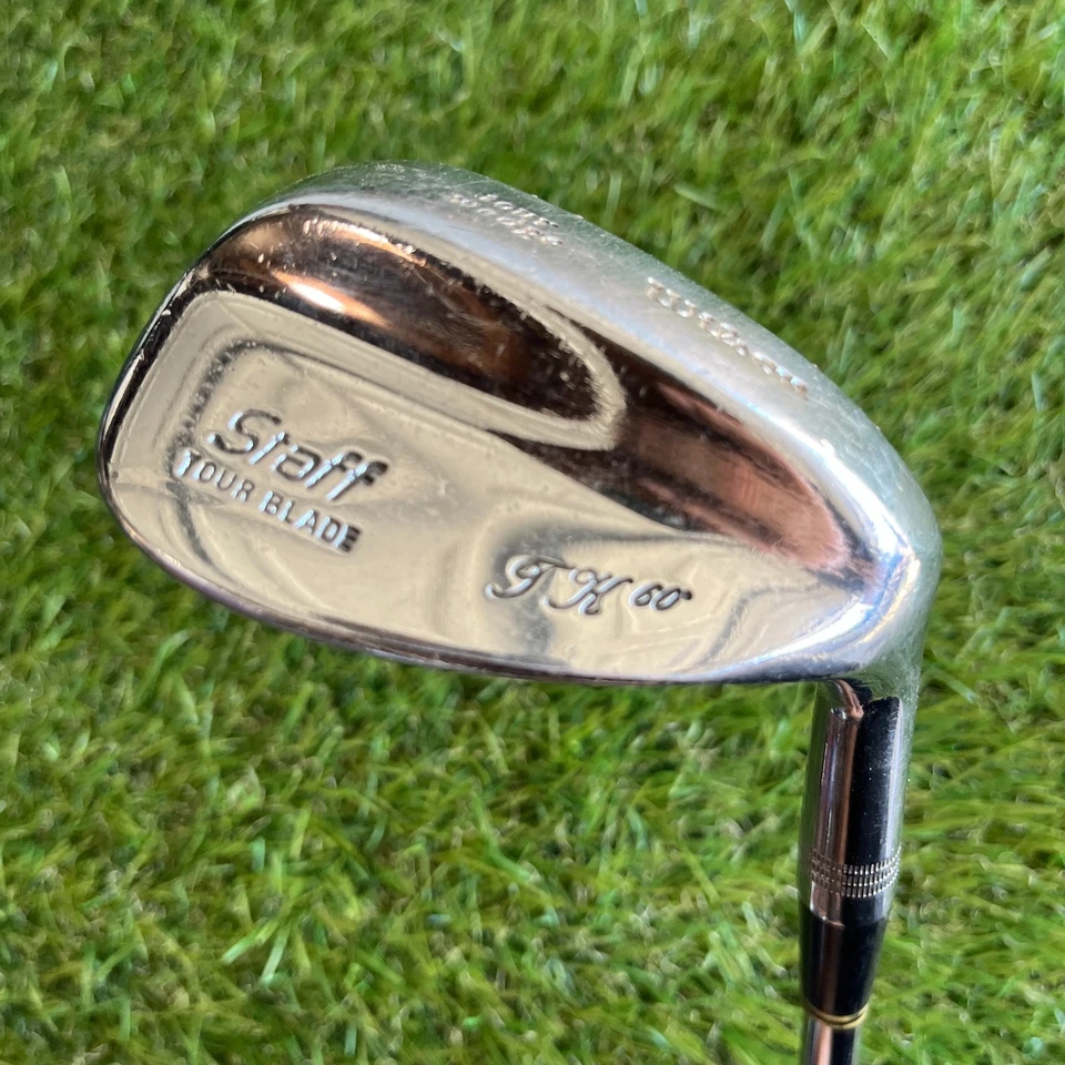 Wilson Staff Tour Blade TK 60° Lob Wedge Acero Rígido Diestro De Colección Foto 1 de 4