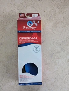 Powerstep Original Full Length Orthotic Insoles Men's 8-8.5 Or Women's 10-10.5 - Picture 1 of 5