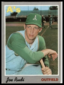 1970 Topps #102 Joe Rudi - Picture 1 of 2
