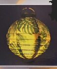 2st Pflanzen Dschungel Muster Papierlampe warm Weie LED Lampion grn wei Lampe