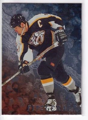 1998-99 In the Game Be a Player #73 Tom Fitzgerald Nashville Predators - Image 1 of 2