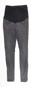 H&M Womens Grey Cotton Blend Skinny Jeans Size 8 L29 - Picture 1 of 12