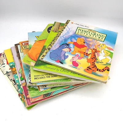 Lot of 15 kids childrens books - Berenstain Bears winnie the pooh little golden - Image 1 of 4