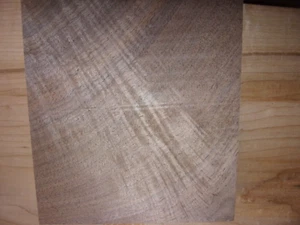 WALNUT LUMBER WOOD KILN DRIED BOARD LOT 2346V CARVING BLOCK  1  5/8" THICK BOWL - Picture 1 of 4