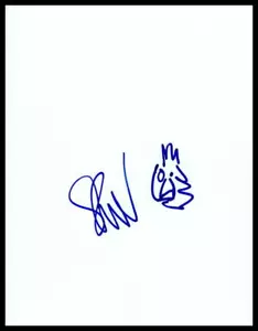SETH GREEN HAND DRAWN SIGNED AUTOGRAPH ORIGINAL ART ROBOT CHICKEN SKETCH - RARE! - Picture 1 of 2