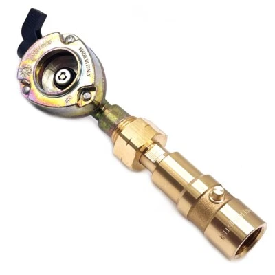 DN AUTOGAS PARTS LPG Gasflasche Nachfülladapter - UK Bajonett 27 mm Clip On Typ Zylinder Füllstoff -