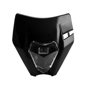 Black Motorcycle LED Headlight lamp for KTM SX F EXC XCF FE TE FC - Picture 1 of 4