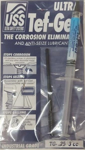 TG-.25 Ultra Tef-Gel 3cc Jeringa Eliminador de Corrosión y Lubricante Antiadherente - Imagen 1 de 5