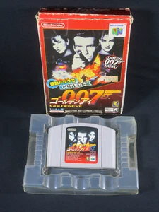 N64 Golden eye 007 64 Nintendo Japan Authentic tested only cartridge game boxed - Picture 1 of 22