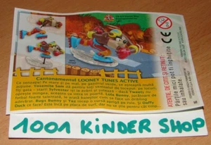 KINDER TT397 TT 397 LOONEY TUNES TAZ BPZ VARIANTE RUMÄNIEN ROUMANIE - Photo 1/1