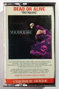 Dead Or Alive - Youthquake (1985 Cassette, Canada) • VERY GOOD, TESTED - Picture 1 of 12