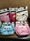 Kushies Washable Diapers Ultra Lite Toddler 22-45lbs Lot Of 5 Girl