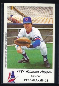 Columbus Clippers 1981 Liga Menor de la Policía #23 - Pat Callahan - Casi Yankees - Imagen 1 de 2