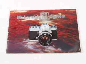 Nikkormat EL System Product Brochure, A5, 40 Pages - Imagen 1 de 2