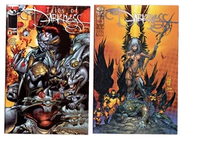 Casi nuevo+ Tales of the Darkness #1 1998 + The Darkness #3 1997 Top Cow Image Comics - Imagen 1 de 2