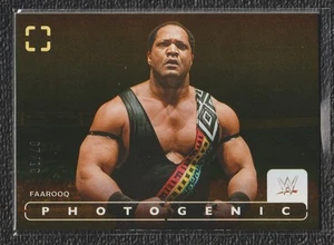2024 Panini Photogenic WWE #61 Faarooq Gold #/10 - Bild 1 von 2