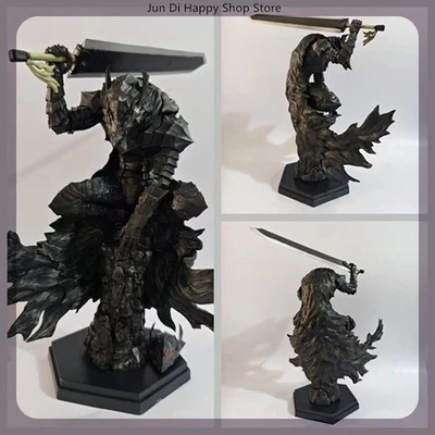 23cm Berserk Guts Armor Anime Figure GK Statue Model Desktop Decor Gift Toy - Изображение 1 из 4