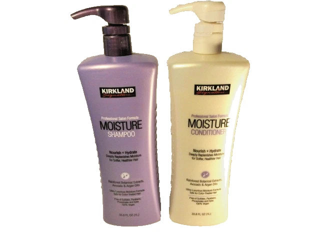 Kirkland Signature Professional Salon Moisture Shampoo & Conditioner 33.8 FL OZ - Image 1 of 4