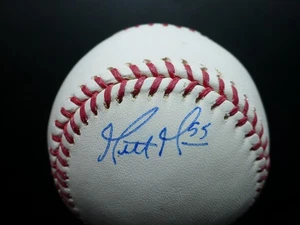 Matt Moore Signed Major League Baseball with COA - Picture 1 of 3