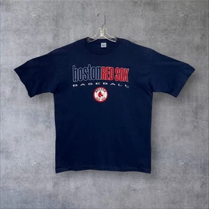 T-shirt vintage anni 90 Boston Red Sox baseball punto singolo Salem Sports XL 24,5”x30” - Foto 1 di 8