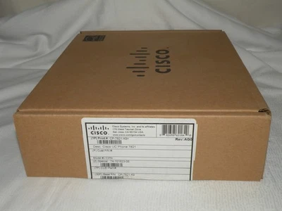 思科 7821 IP VoIP 商务台式机电话型号:- CP-7821-K9,全新 — 第 1/4 张图片