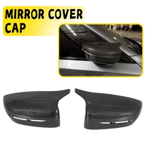 CARBON FIBER FOR 17-22 BMW G30 G20 G11 G12 M STYLE SIDE MIRROR COVER CAP Clip-ON - Bild 1 von 15