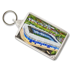 Leicester Around The Grounds King Power Stadium Keyring Key Chain Gift - Picture 1 of 1