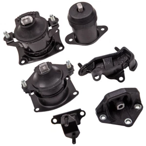 6 Pcs Engine Motor & Trans Mount Set for Honda Accord 3.0L 2003-2007 Auto Trans - Imagen 1 de 12