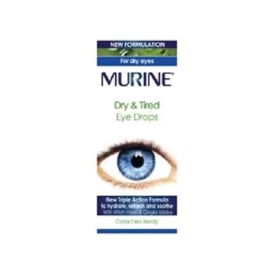 OPTREX MURINE TROCKENE UND MÜDE AUGEN TROPFEN 15 ML
