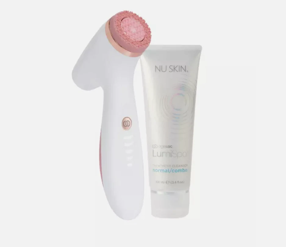 NU SKIN Nuskin ageLOC LumiSpa iO Kit Rose Gold (Normal/Combo) Brand New - Image 1 of 1