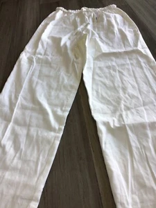 Rebecca Taylor Stretch-Linen Pants Size 6 - Picture 1 of 6